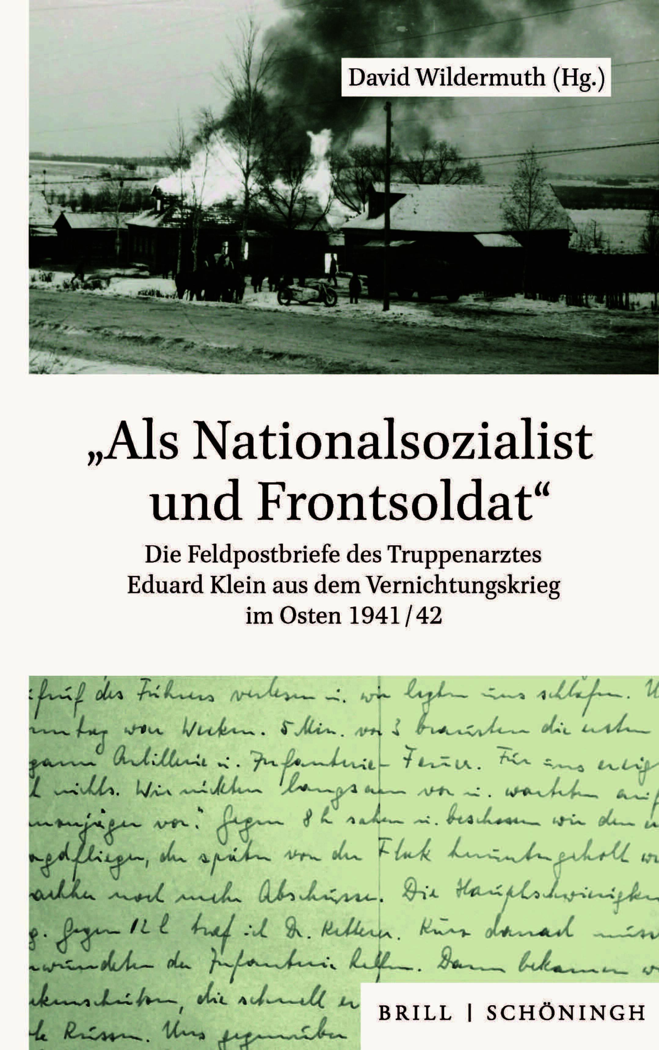 Vorderes Coverbild "Als Nationalsozialist und Frontsoldat"