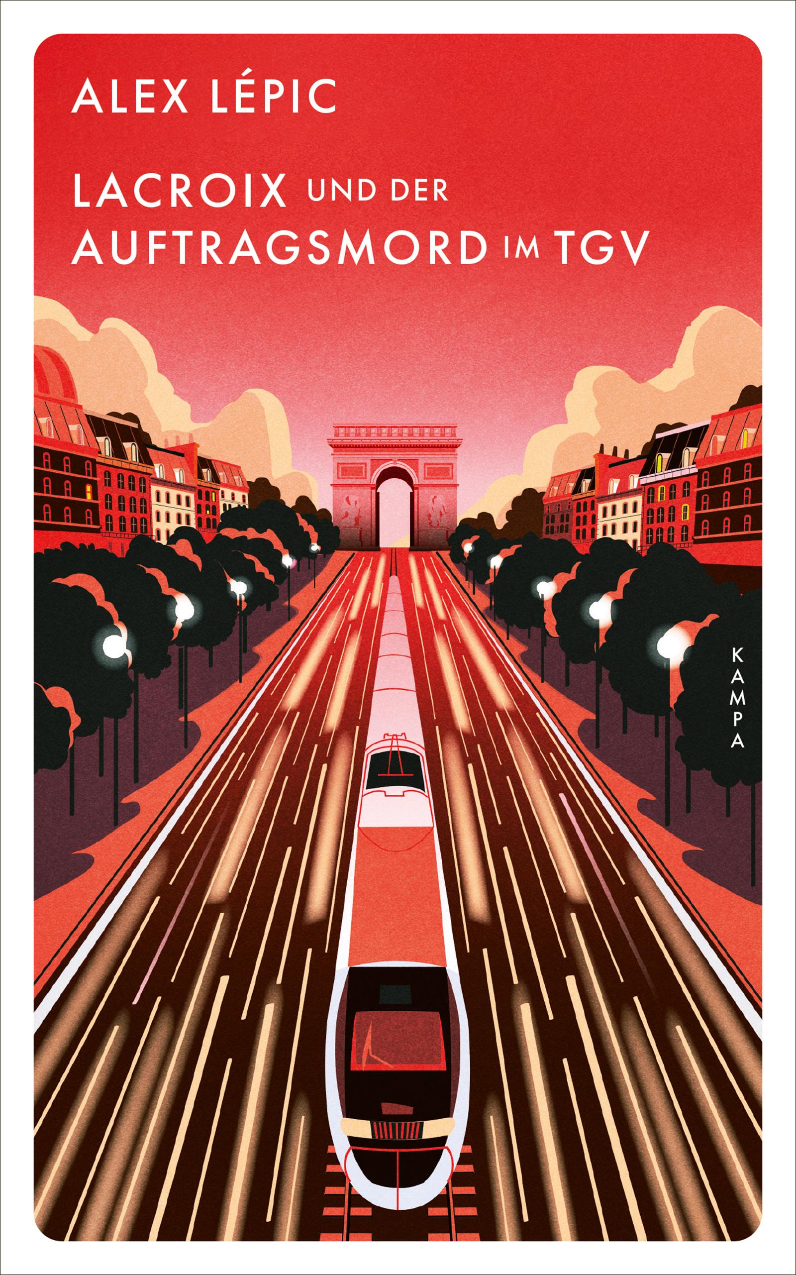 Vorderes Coverbild Lacroix und der Auftragsmord im TGV