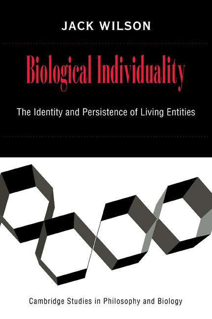 Vorderes Coverbild Biological Individuality