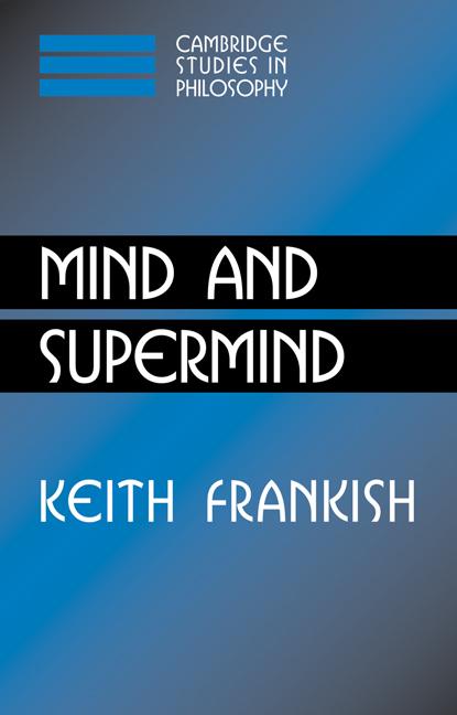 Vorderes Coverbild Mind and Supermind