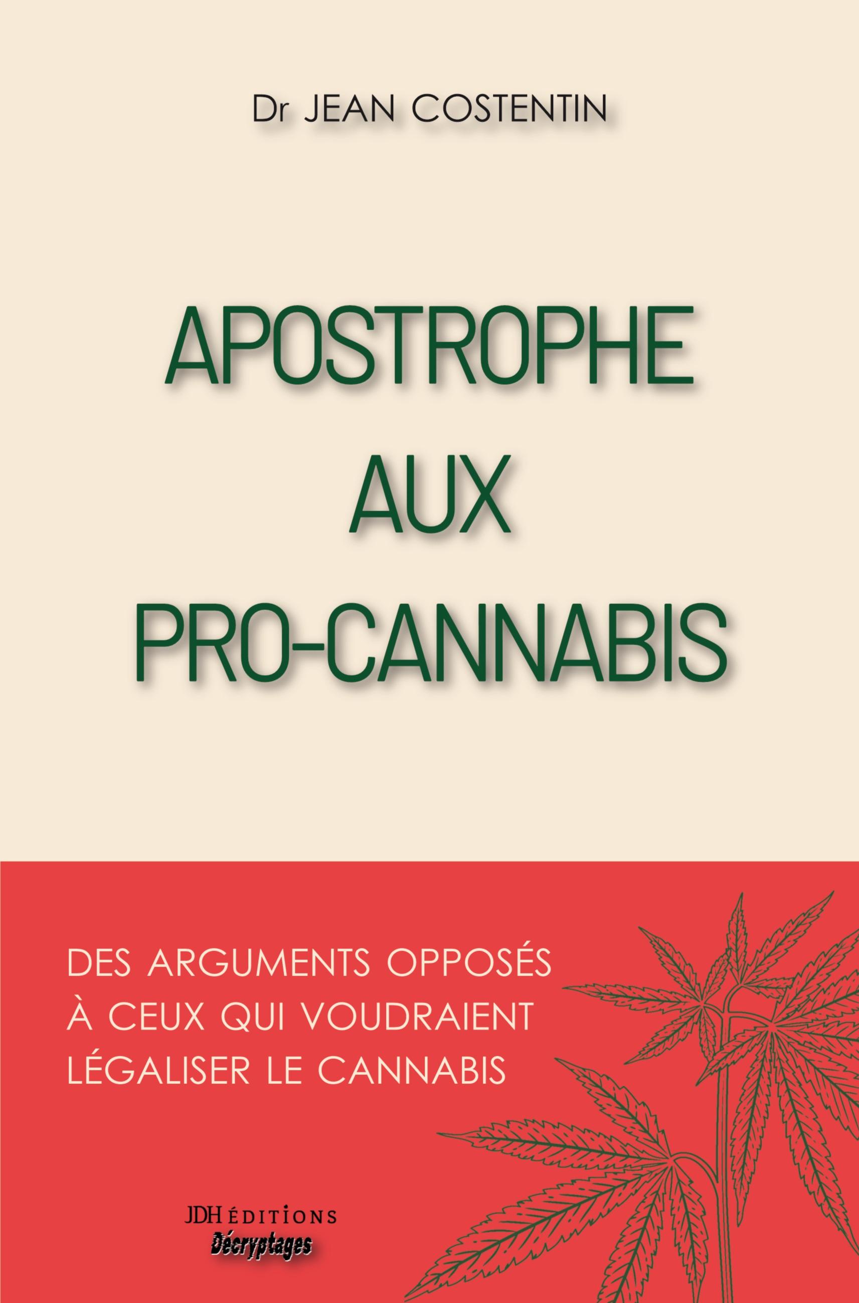 Vorderes Coverbild Apostrophe aux pro-cannabis