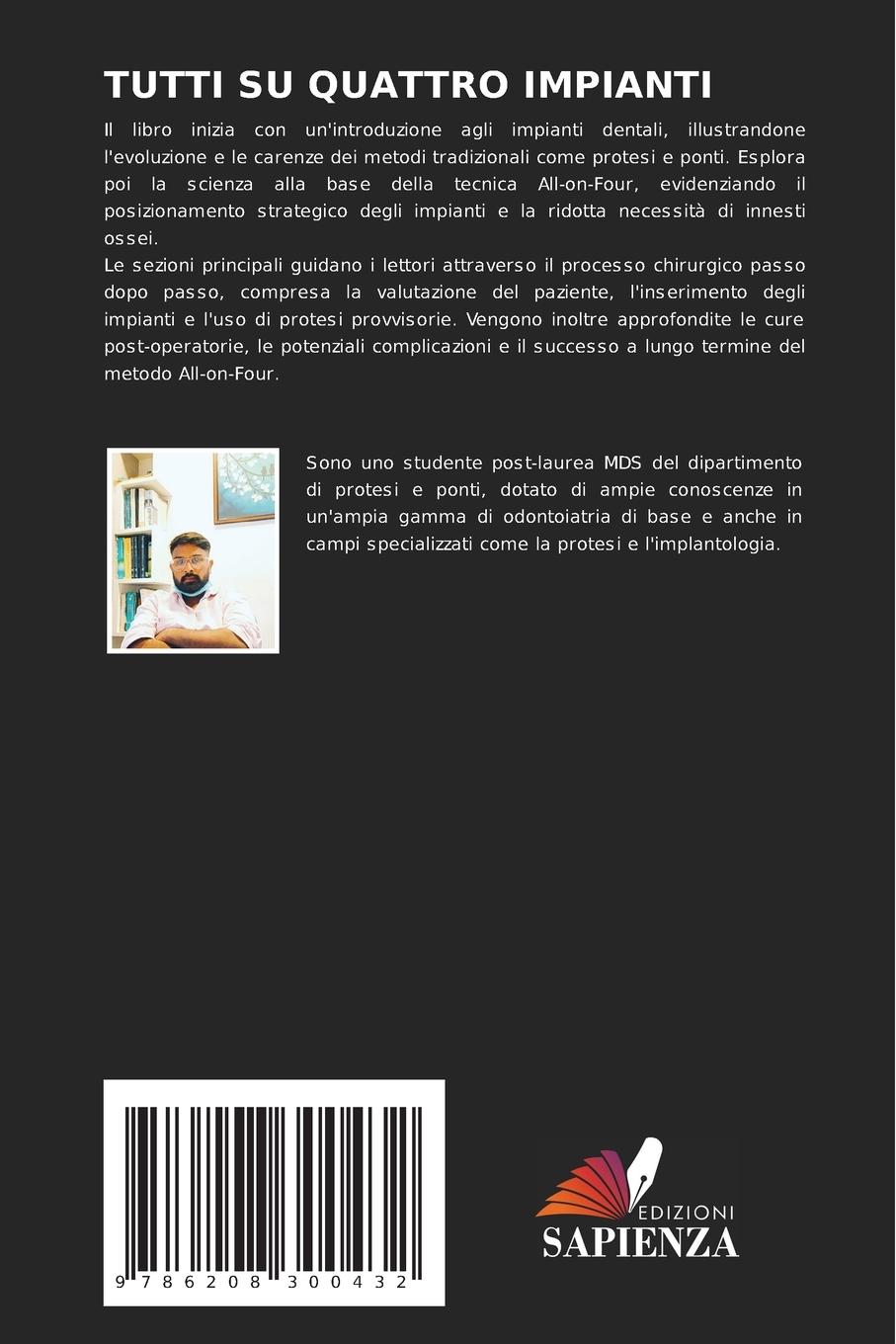 Rückseitencover TUTTI SU QUATTRO IMPIANTI