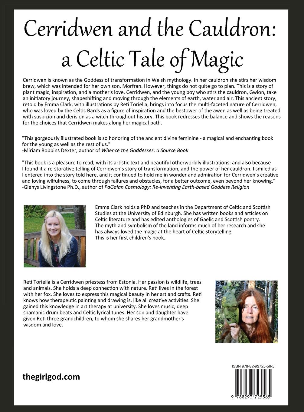 Rückseitencover Cerridwen and the Cauldron