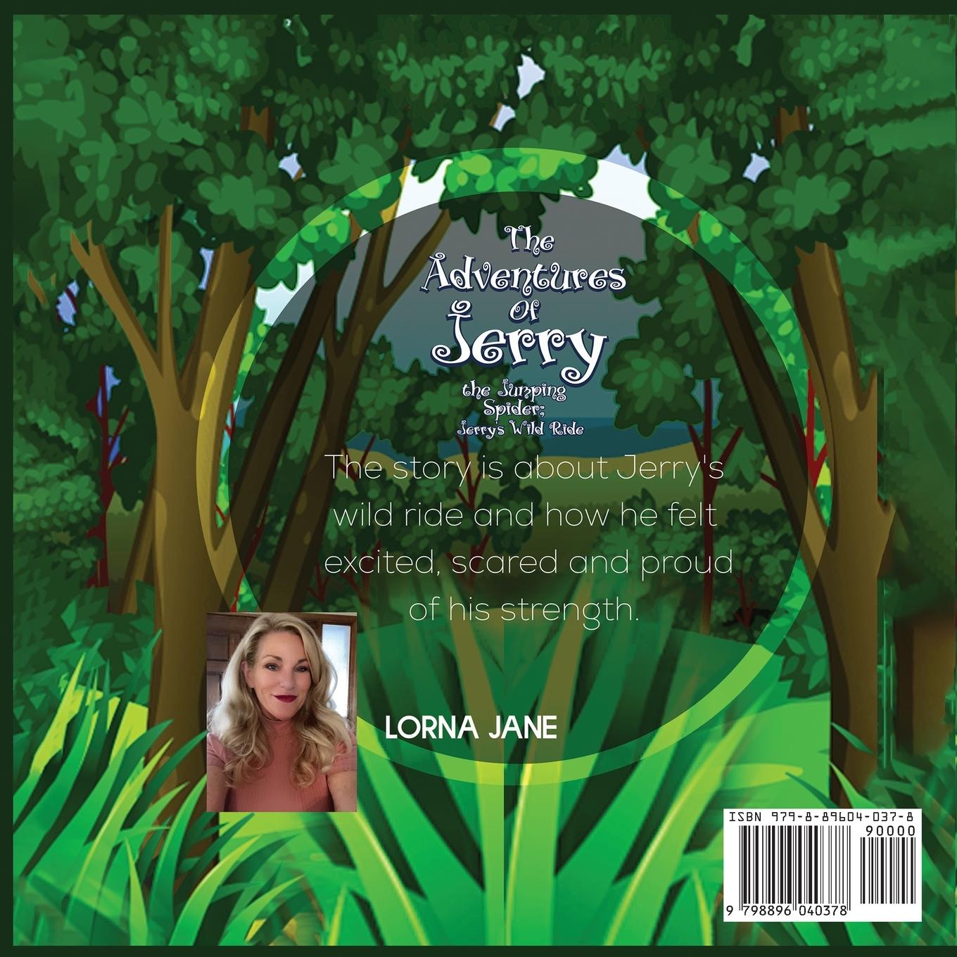 Rückseitencover The Adventures of Jerry the Jumping Spider