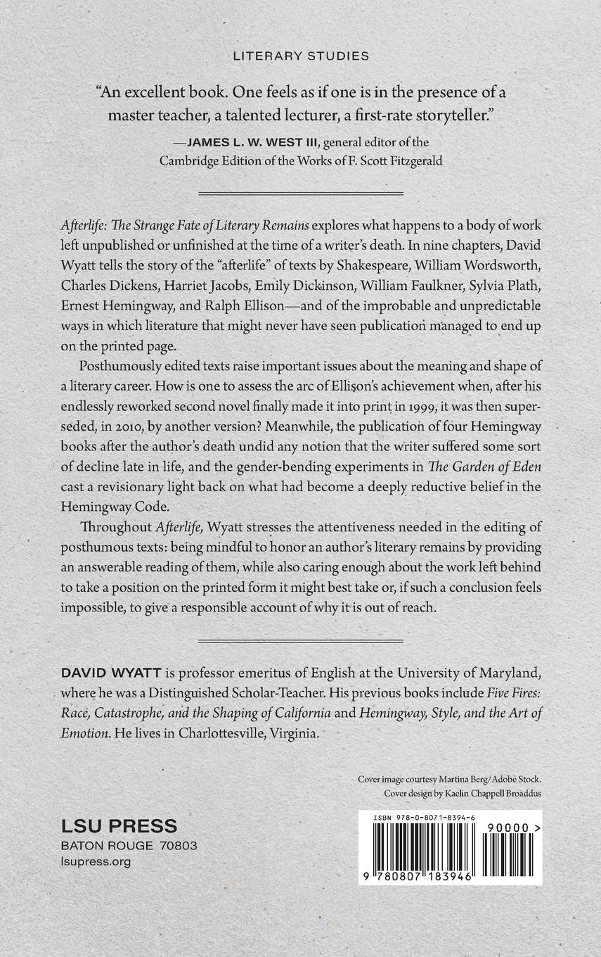 Rückseitencover Afterlife