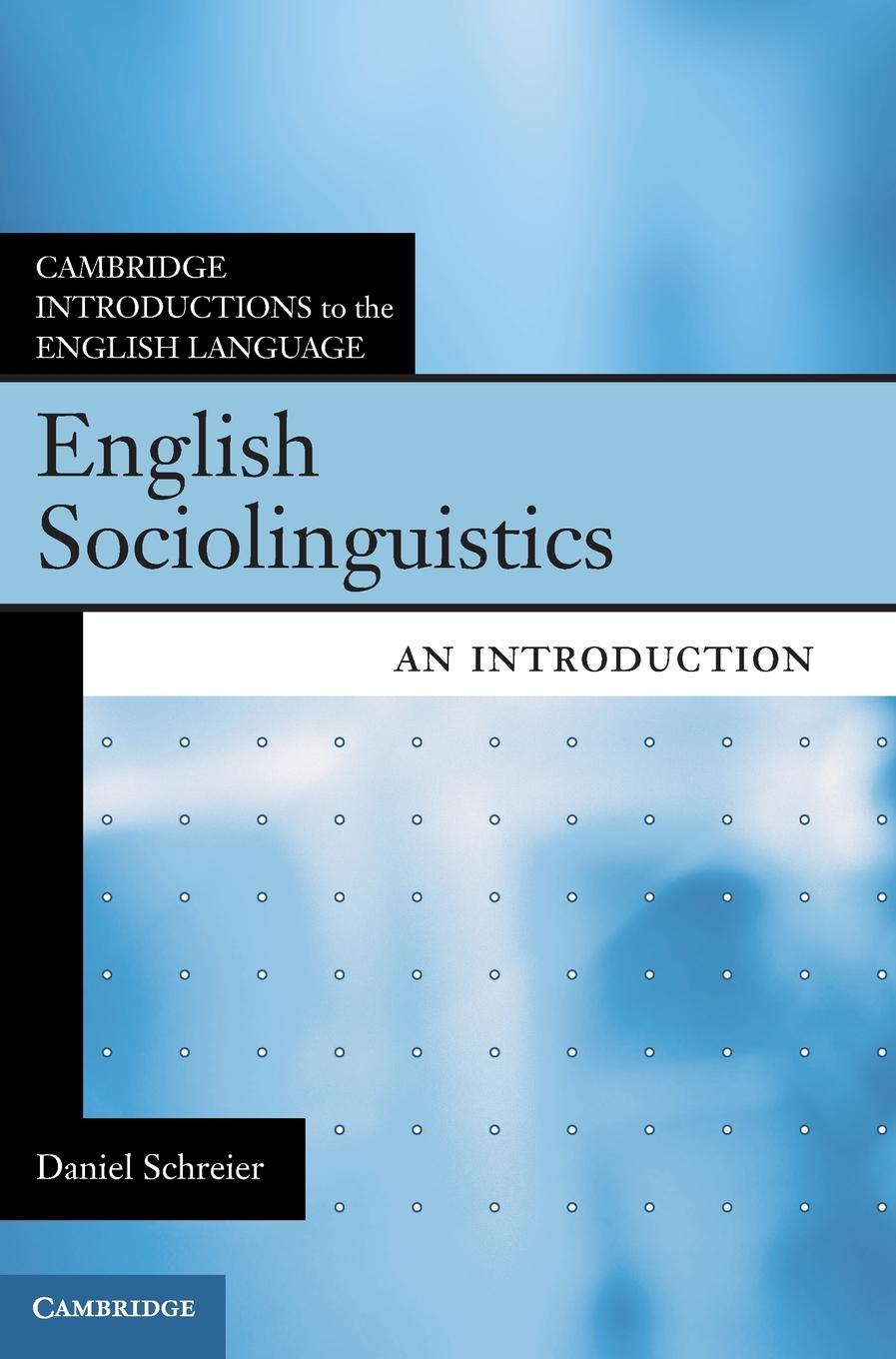 Vorderes Coverbild English Sociolinguistics