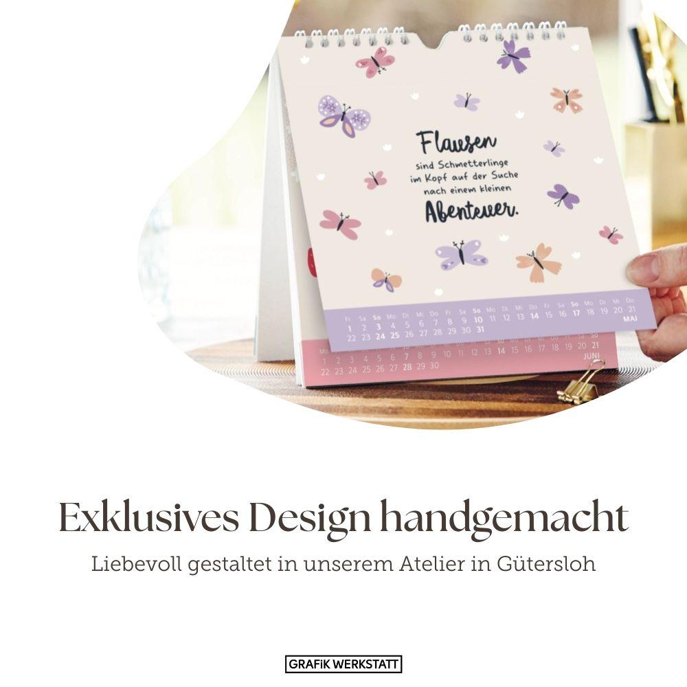 Beispielinhalt (Bild) Mini-Kalender 2026 Einfach mal nichts tun