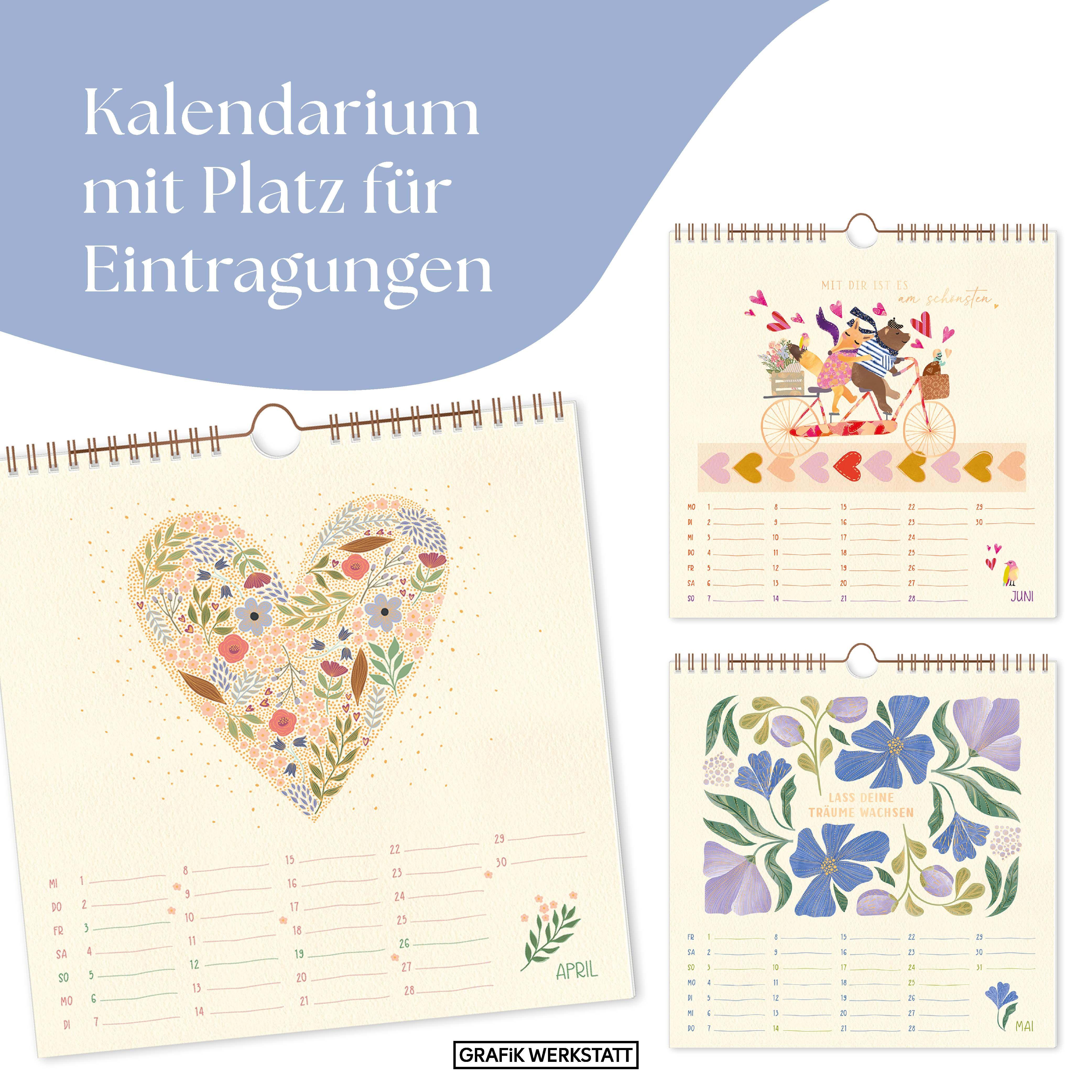 Beispielinhalt (Bild) Lieblingstage-Kalender 2026