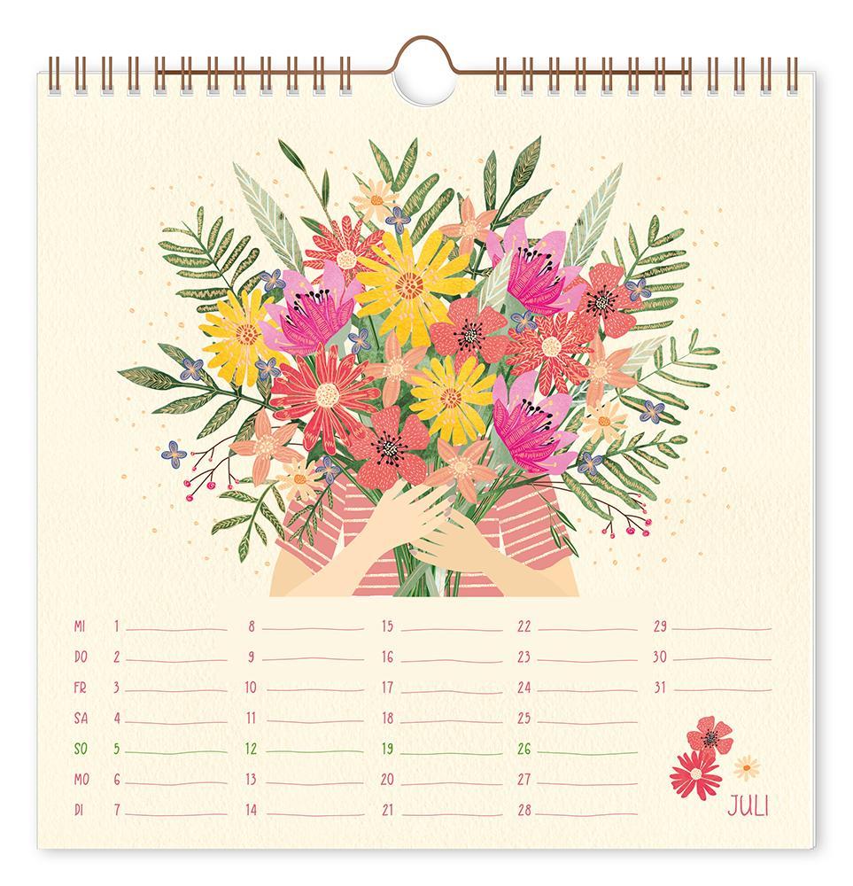 Beispielinhalt (Bild) Lieblingstage-Kalender 2026