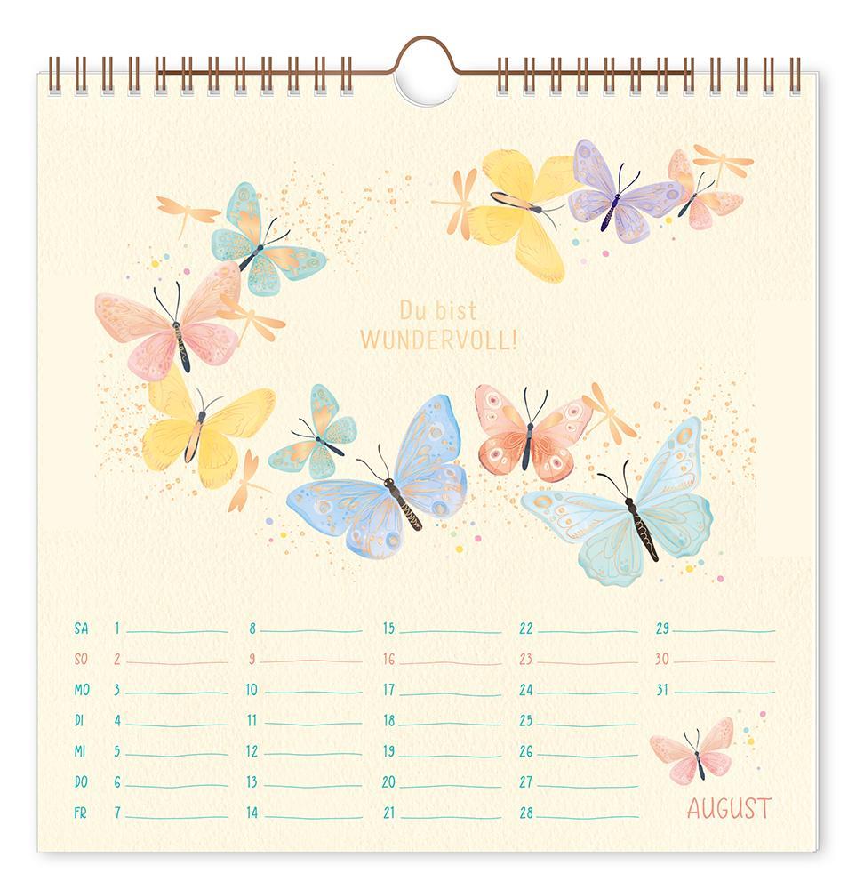 Beispielinhalt (Bild) Lieblingstage-Kalender 2026