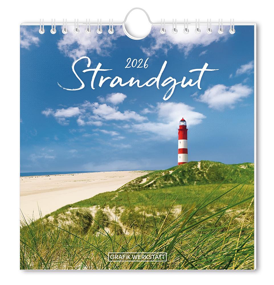 Vorderes Coverbild Postkartenkalender 2026 Strandgut