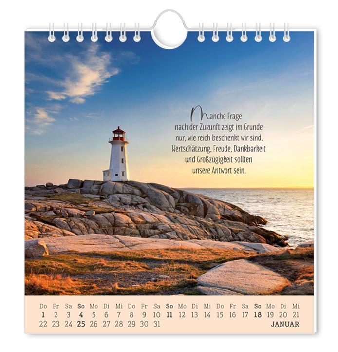 Beispielinhalt (Bild) Postkartenkalender 2026 Lebenszeichen