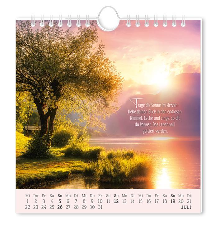 Beispielinhalt (Bild) Postkartenkalender 2026 Lebenszeichen