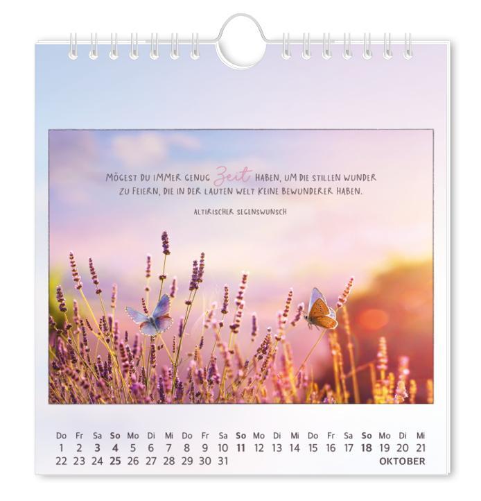 Beispielinhalt (Bild) Postkartenkalender 2026 Traumtage