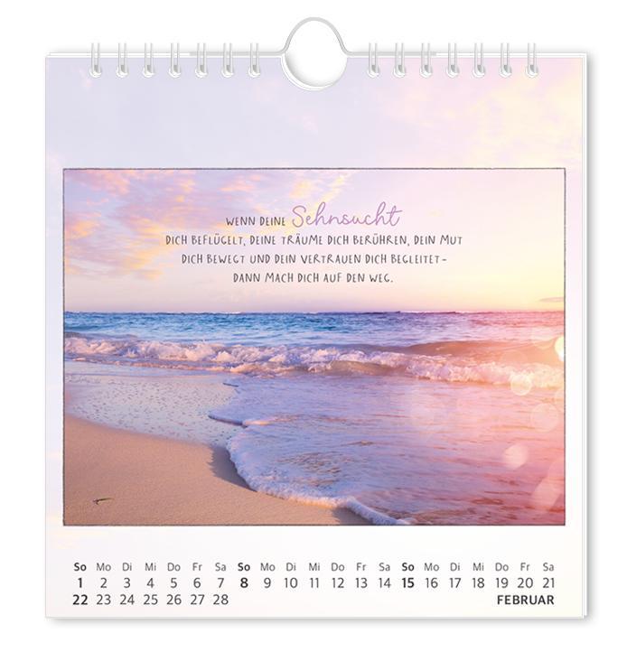 Beispielinhalt (Bild) Postkartenkalender 2026 Traumtage
