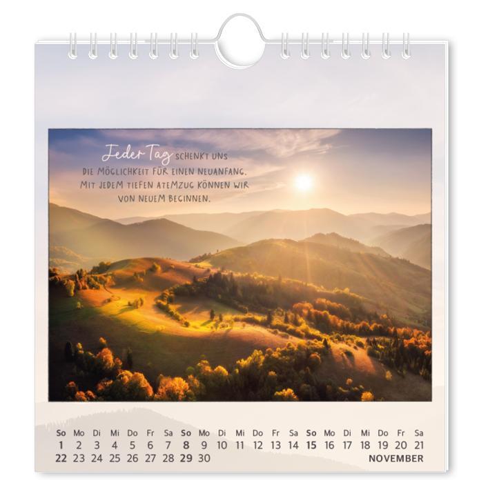 Beispielinhalt (Bild) Postkartenkalender 2026 Traumtage