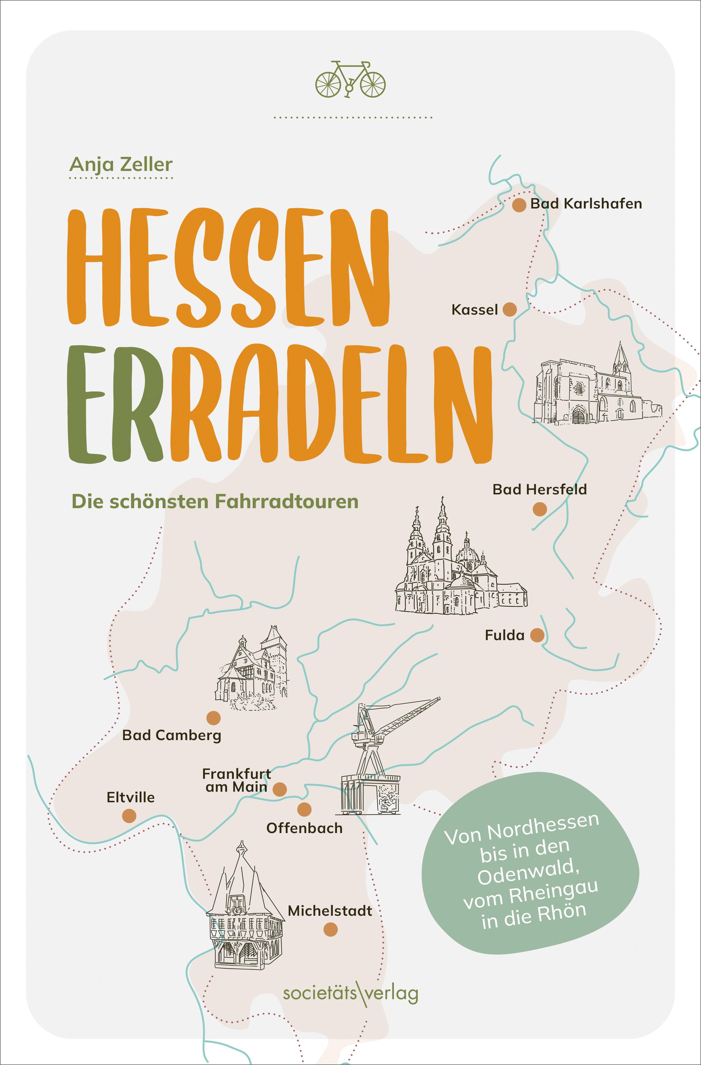 Vorderes Coverbild Hessen erradeln