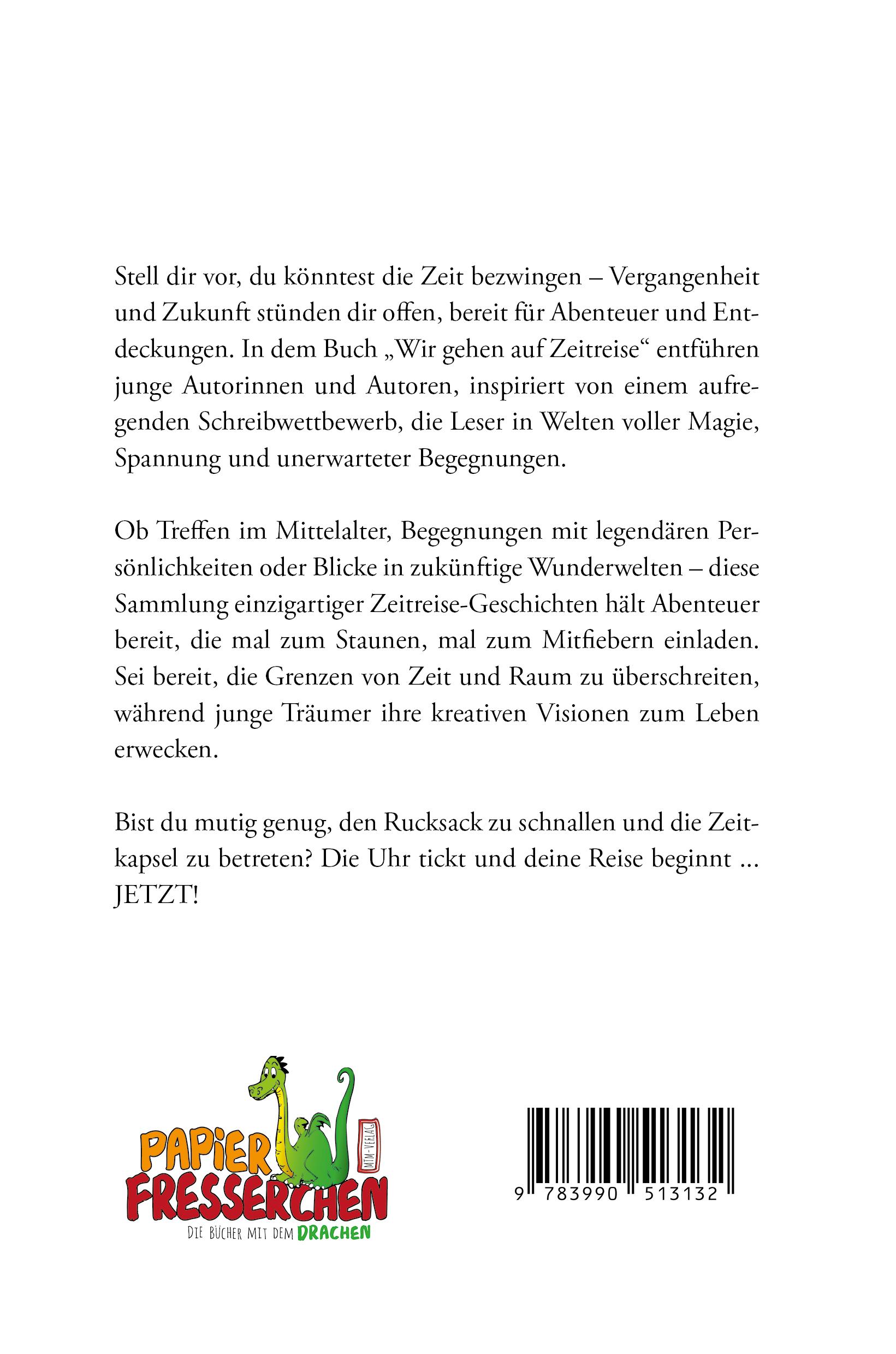 Rückseitencover Wir gehen auf Zeitreise