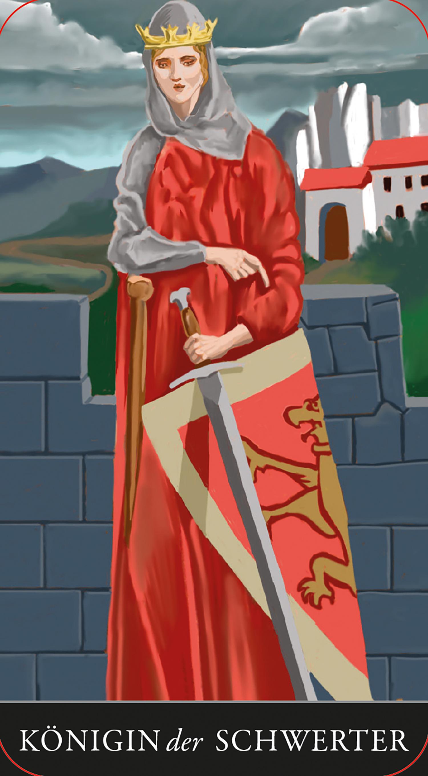 Beispielinhalt (Bild) Tarot des Mittelalters