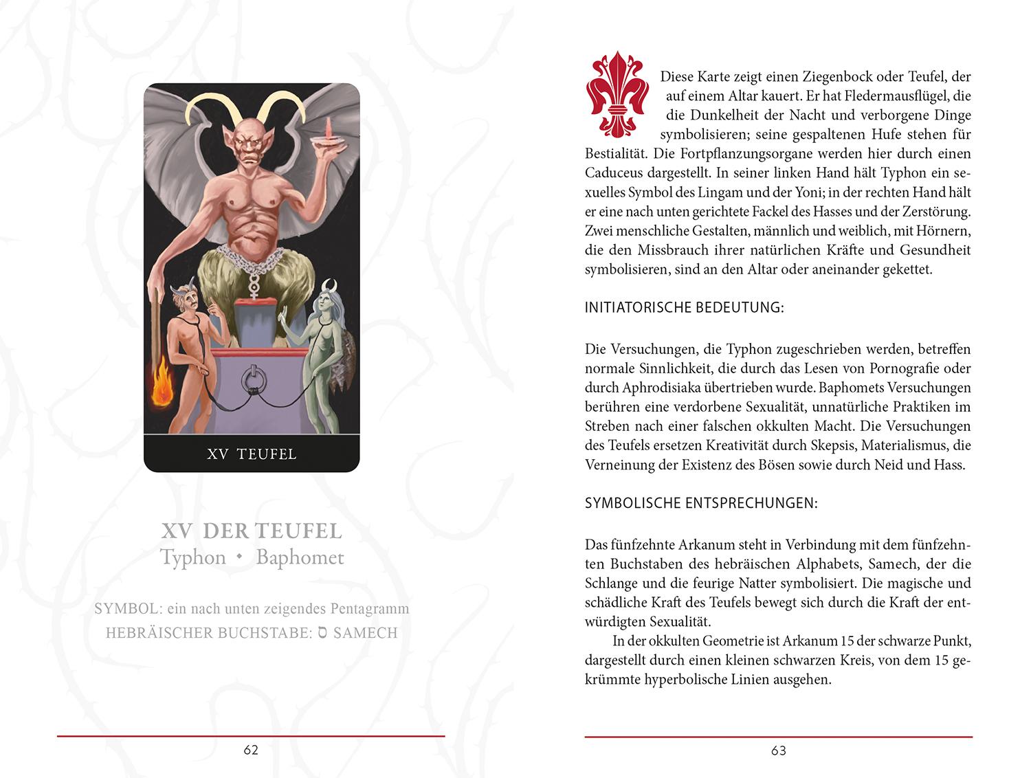 Beispielinhalt (Bild) Tarot des Mittelalters