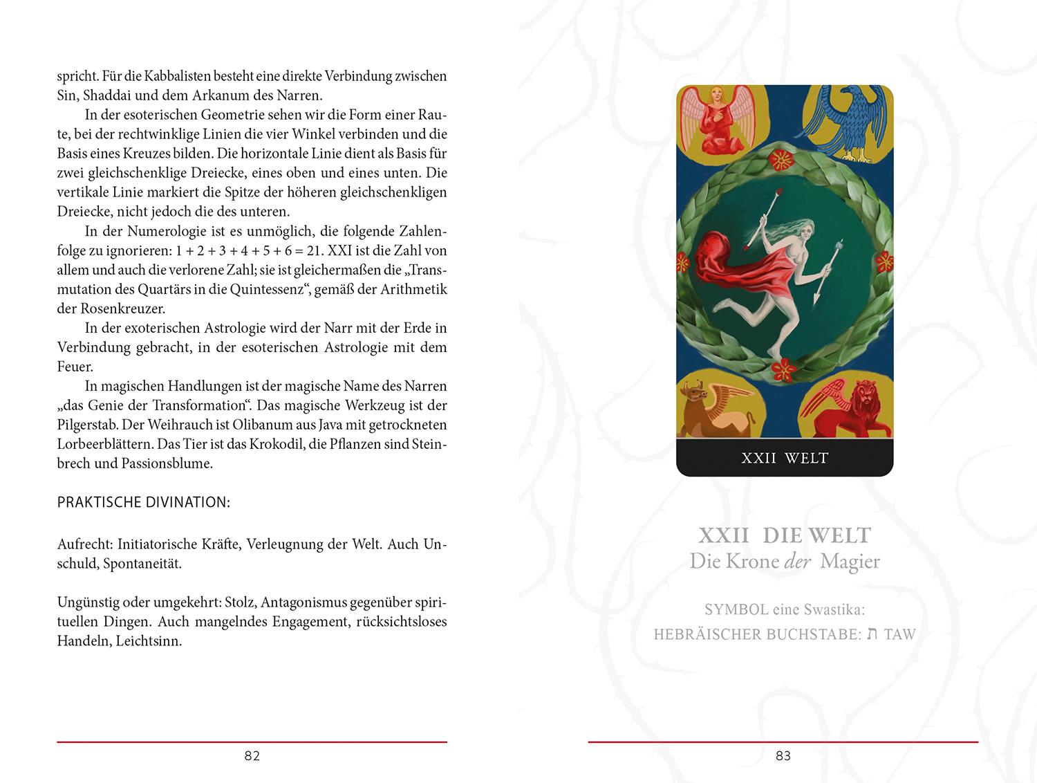 Beispielinhalt (Bild) Tarot des Mittelalters