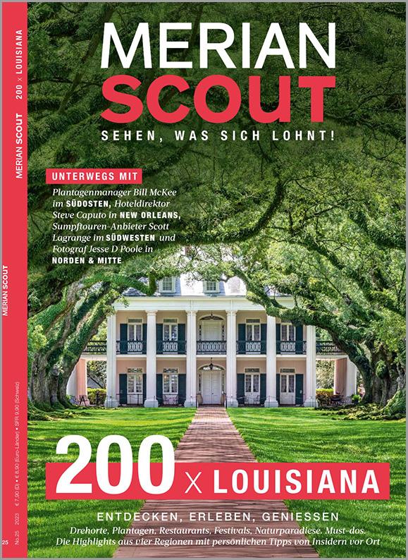 Vorderes Coverbild Merian Scout 27 Louisiana