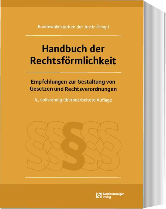 Vorderes Coverbild Handbuch der Rechtsförmlichkeit
