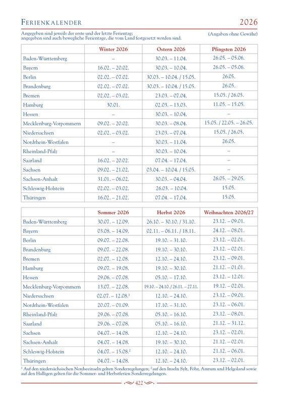 Beispielinhalt (Bild) Mein Jahr 2026