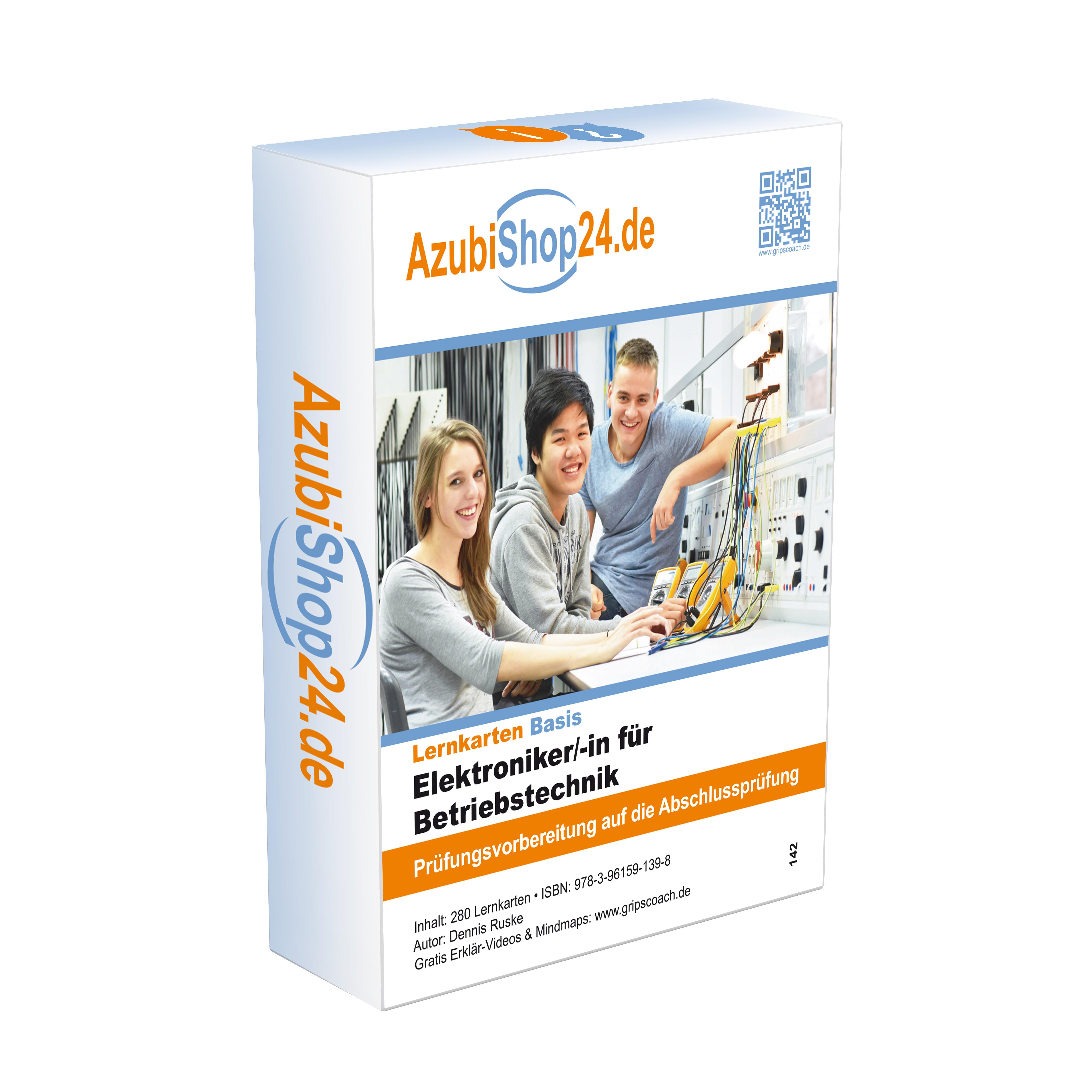 Beispielinhalt (Bild) Kombi-Paket Elektroniker für Betriebstechnik Lernkarten