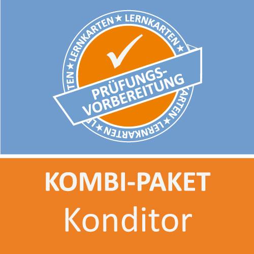 Vorderes Coverbild Kombi-Paket Konditor Lernkarten