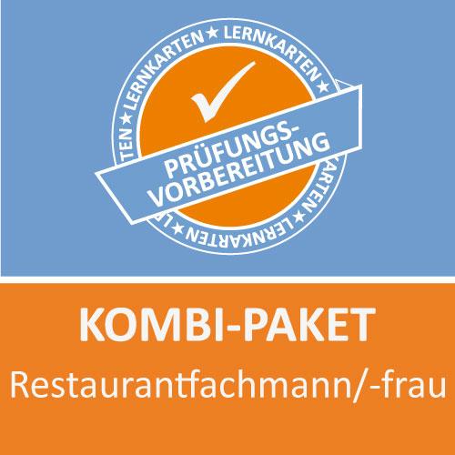 Vorderes Coverbild Kombi-Paket Restaurantfachmann Lernkarten