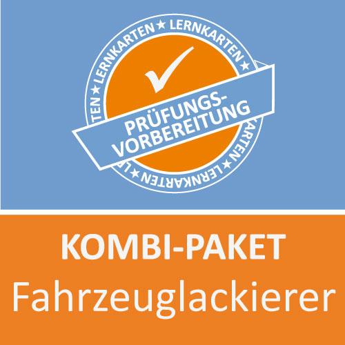Vorderes Coverbild Kombi-Paket Fahrzeuglackierer Lernkarten