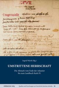 Vorderes Coverbild Umstrittene Herrschaft