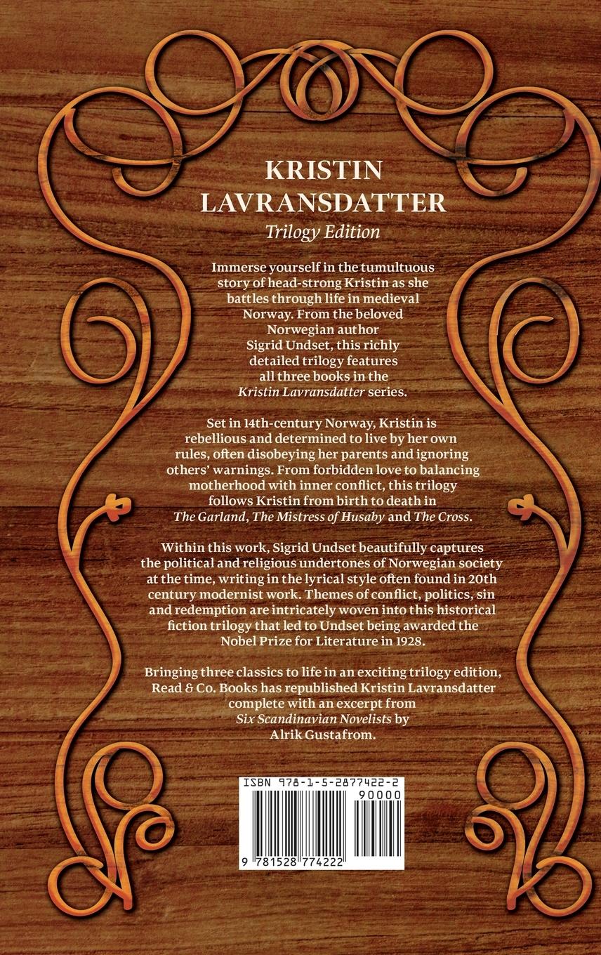 Rückseitencover Kristin Lavransdatter