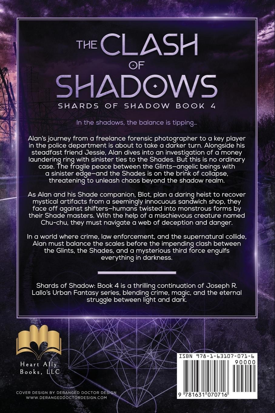 Rückseitencover The Clash of Shadows