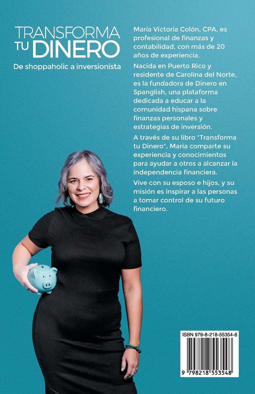 Rückseitencover TRANSFORMA TU DINERO