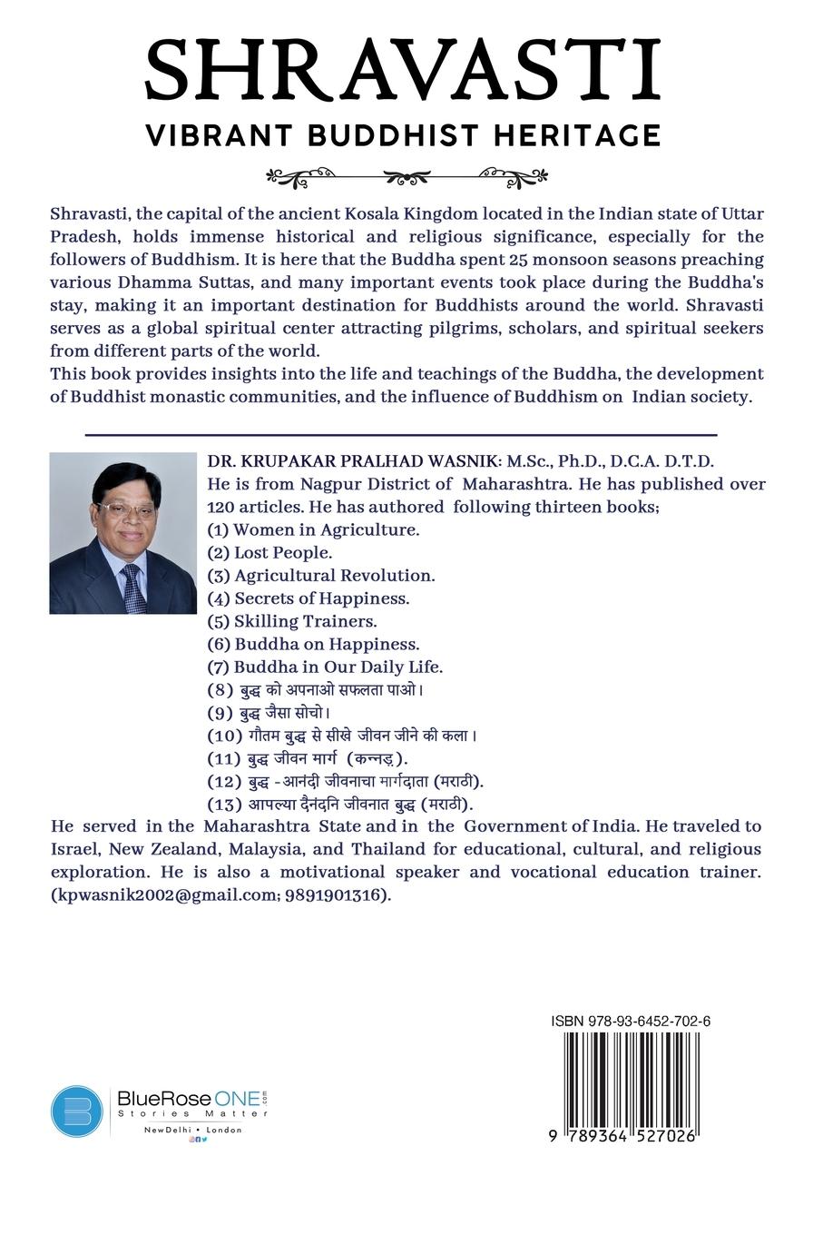 Rückseitencover Shravasti