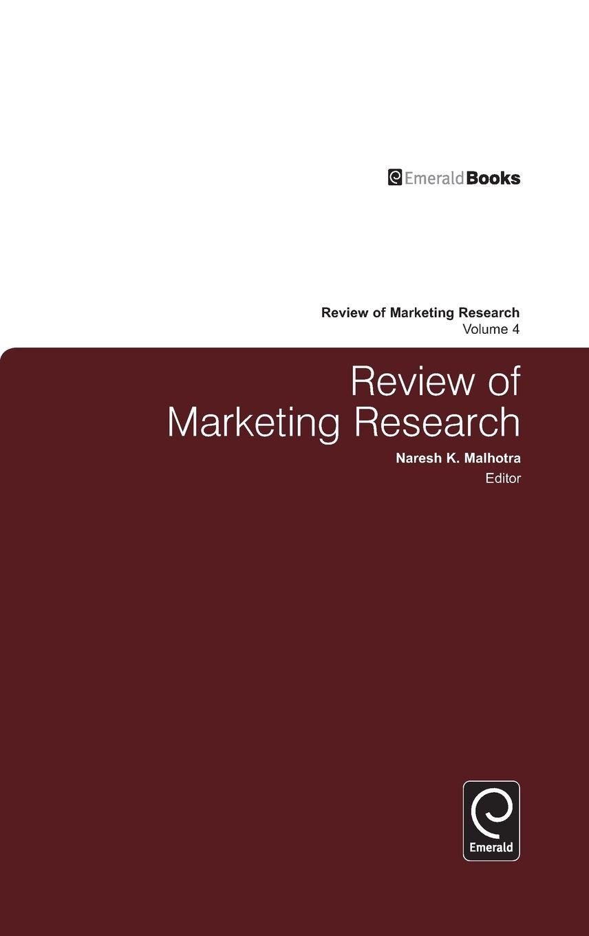 Vorderes Coverbild Review of Marketing Research