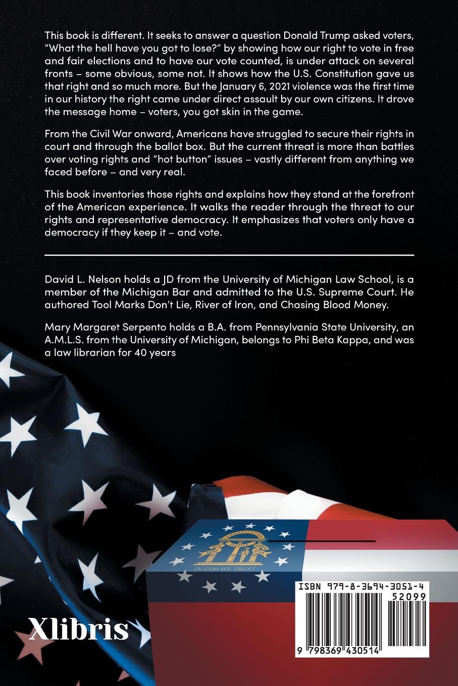 Rückseitencover What Do You Have To Lose?