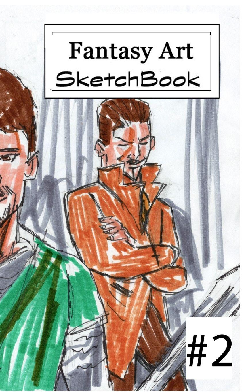 Vorderes Coverbild Fantasy Art Sketchbook #2