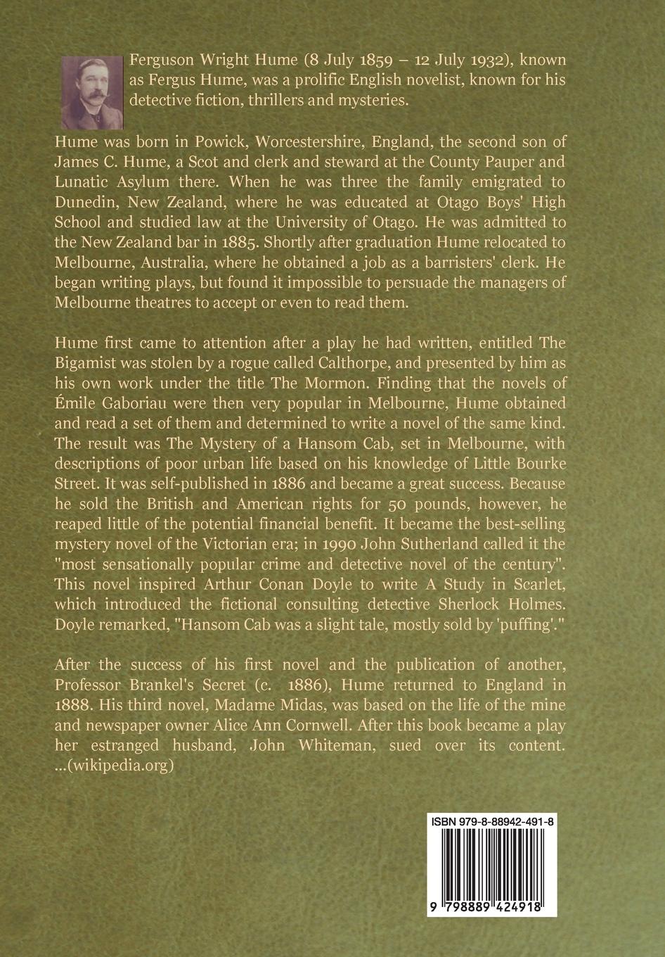 Rückseitencover The Lady from Nowhere