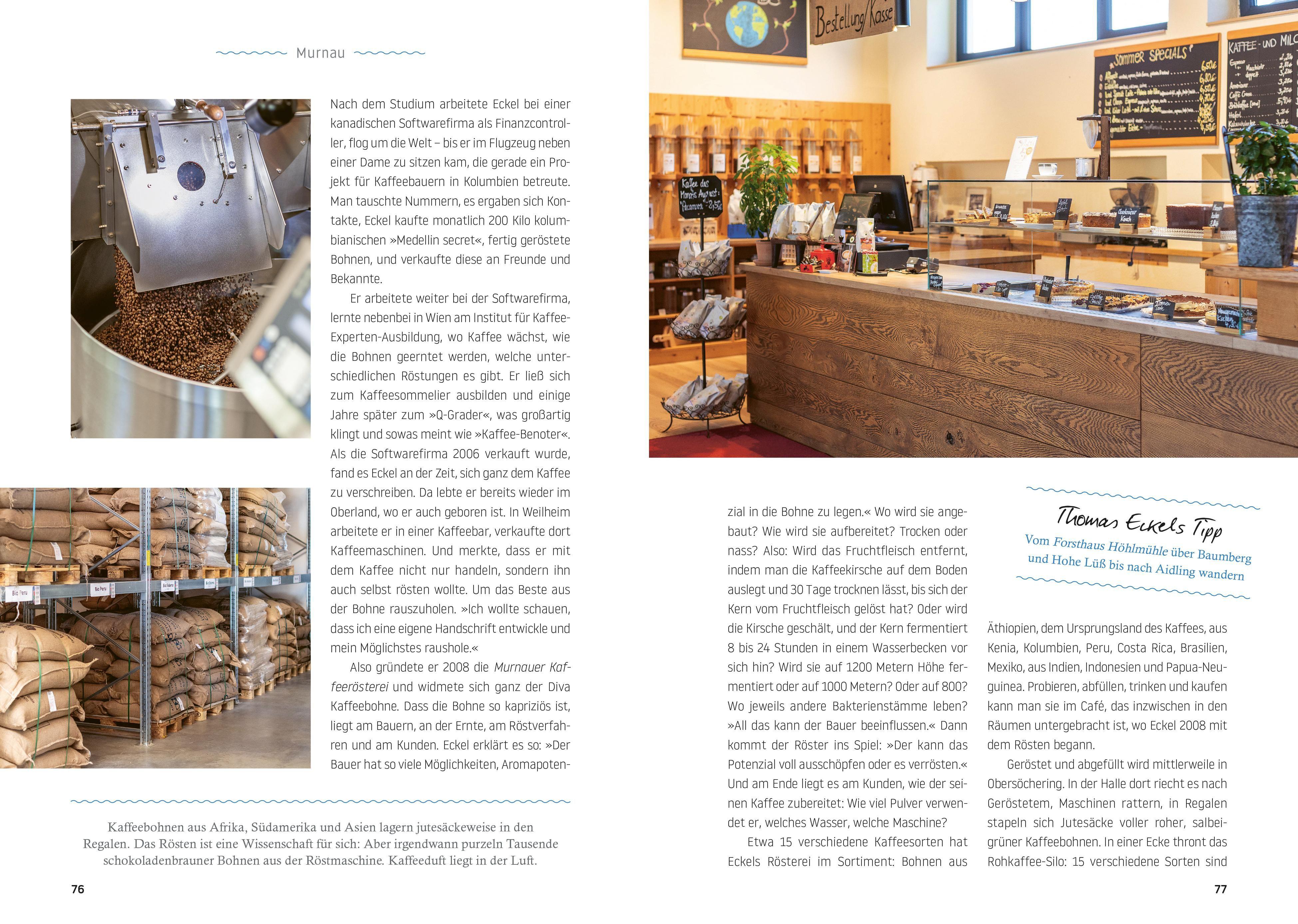 Beispielinhalt (Bild) Hofläden und Manufakturen im Blauen Land