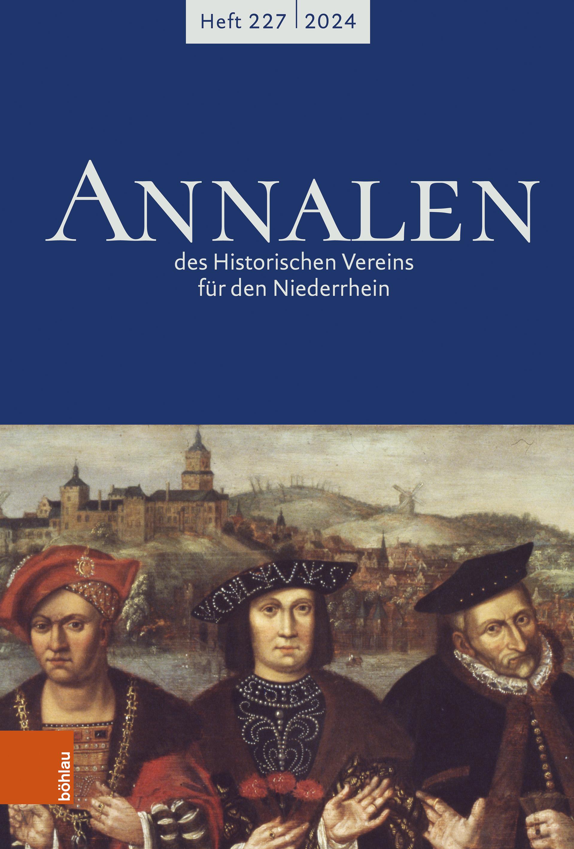 Vorderes Coverbild Annalen des Historischen Vereins für den Niederrhein 227 (2024)