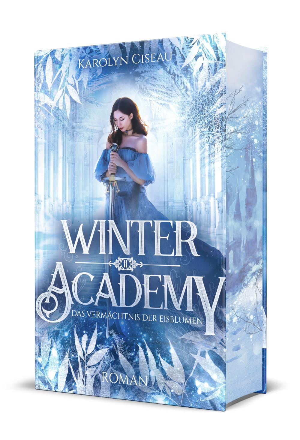 Vorderes Coverbild Winter Academy. Das Vermächtnis der Eisblumen