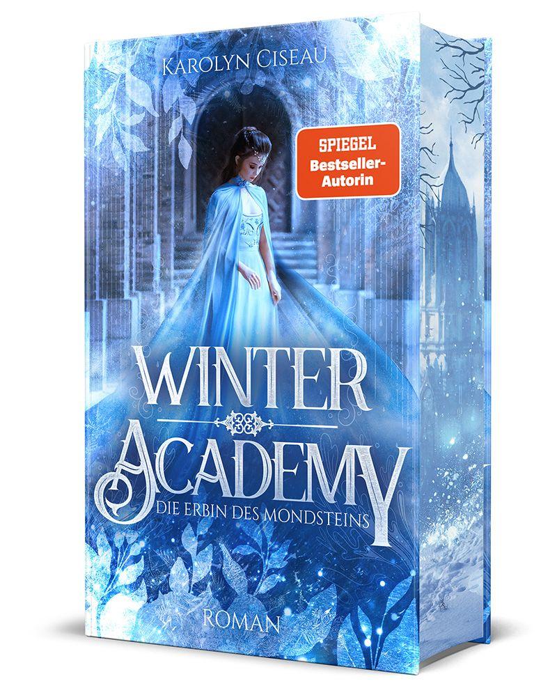 Vorderes Coverbild Winter Academy. Die Erbin des Mondsteins