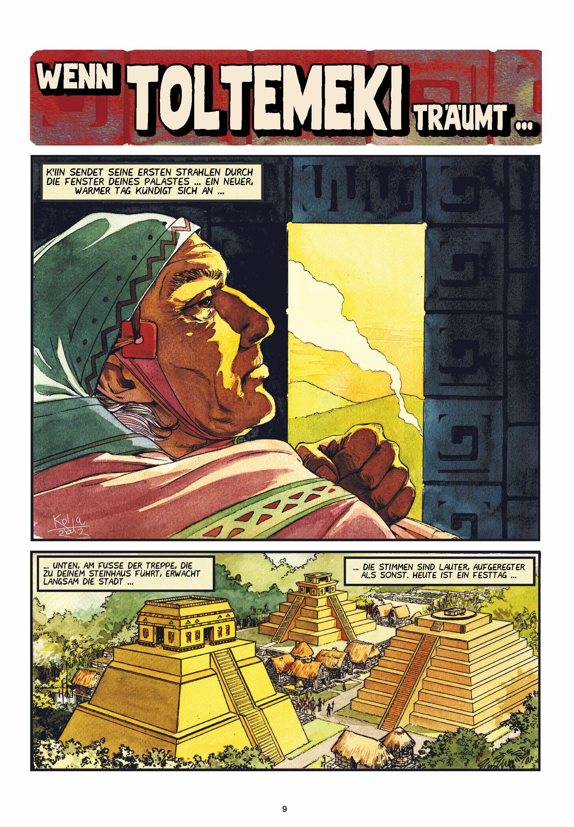Beispielinhalt (Bild) WEISSBLECH Comics Superband 2