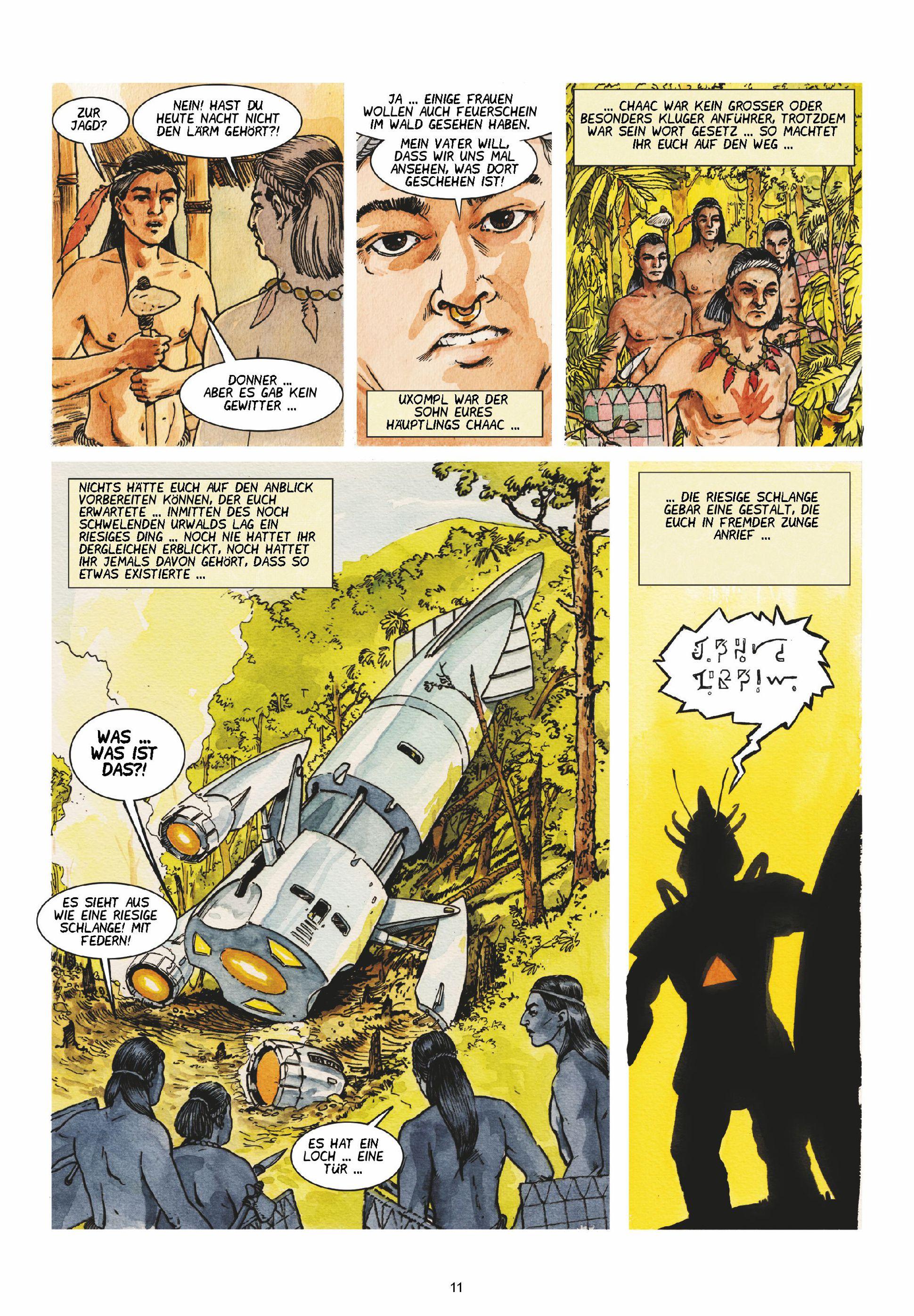 Beispielinhalt (Bild) WEISSBLECH Comics Superband 2