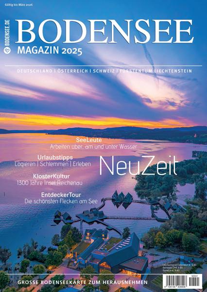 Vorderes Coverbild Bodensee Magazin 2025