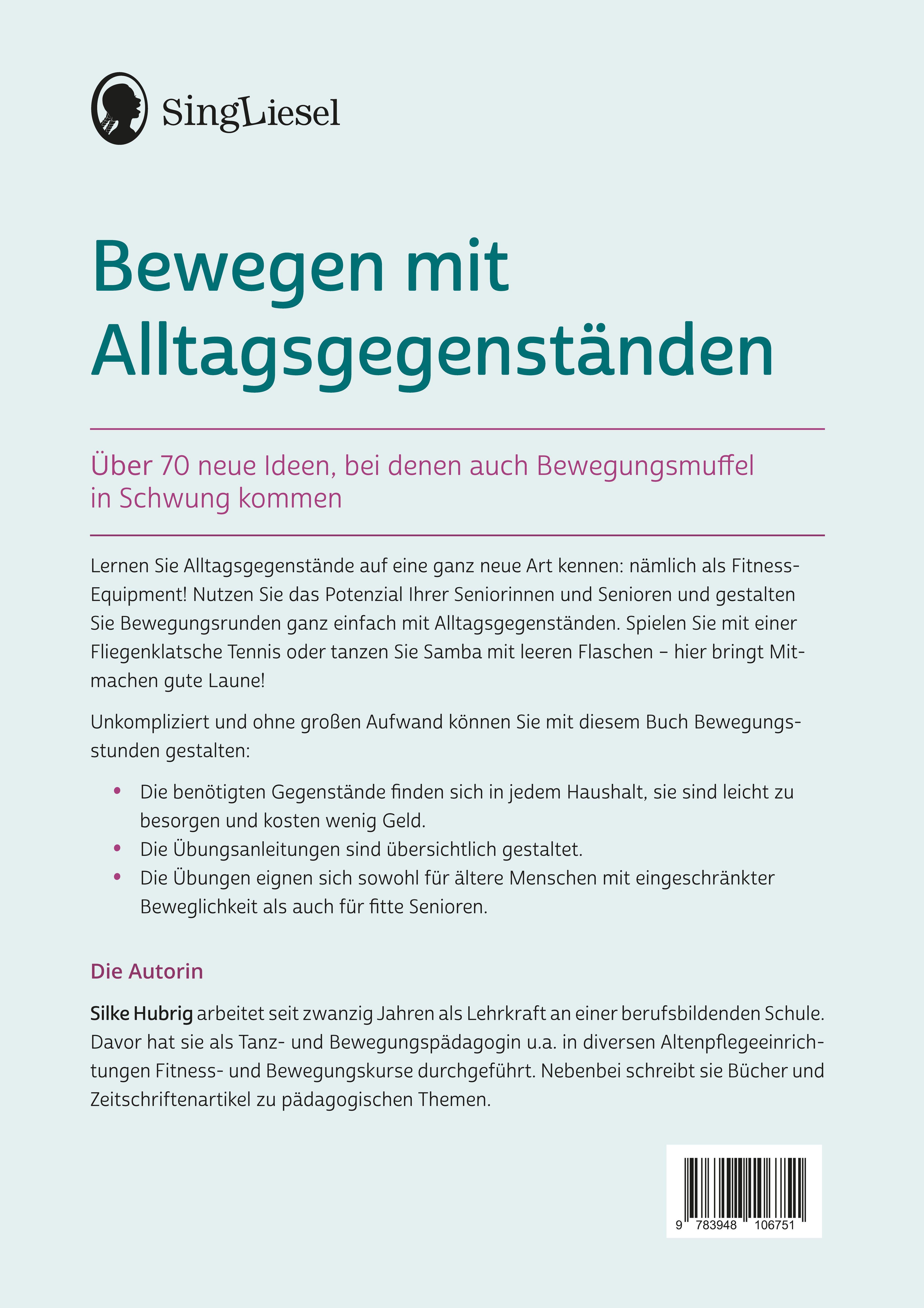 Beispielinhalt (Bild) Bewegen mit Alltagsgegenständen