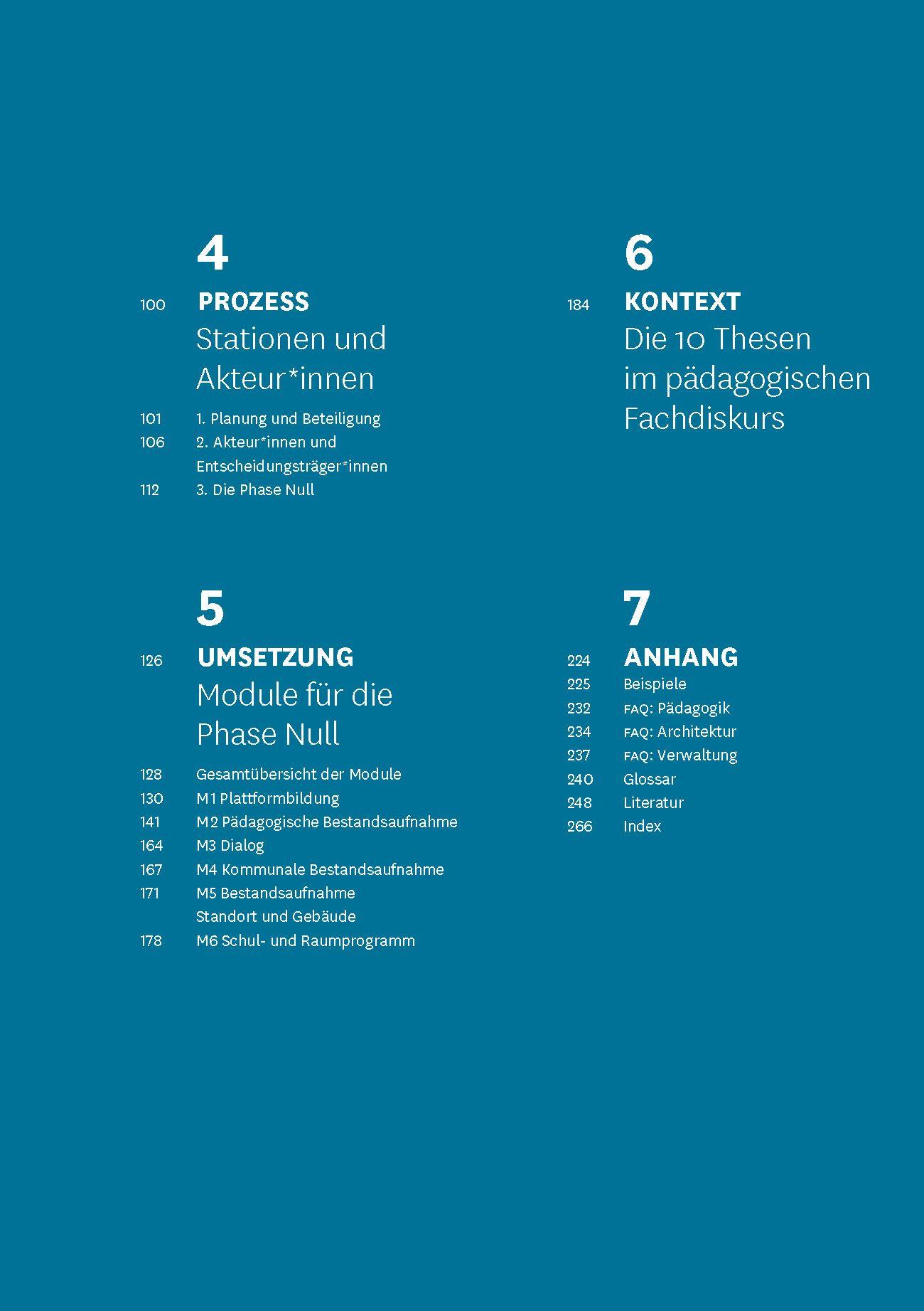 Beispielinhalt (Bild) Handbuch Schulen planen und bauen